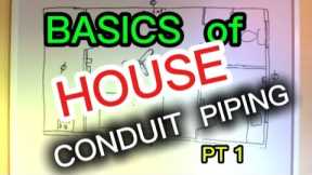 How to Start House Electrical Conduit Piping like a pro.