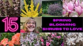 Garden Design Ideas-Spring Blooming Shrubs