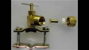 Replace a Saddle Valve in 5 Minutes to Fix, Repair Water Pipe Pin Valve