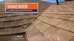 Shakewood GAF Timberline HDZ Shingles | Arizona Pristine Roofing