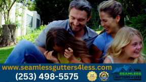 🏠 Seamless Gutter 4 Less in Tacoma, WA 🌧️