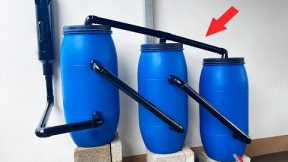 Amazing inventions of 60 year old plumber! Endless free water energy idea from PVC pipes and cement