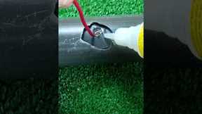 How to repair broken leaking pipes without cutting the pipe..#DIY #Ideas #Lifehacks