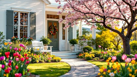 Attractive garden landscape design ideas to refresh the look of your home