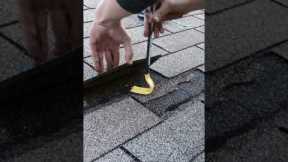 Broken Asphalt Shingle Repair