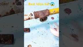 Really practical plumbing tips and hacks DIY broken pipes  thread extractor🤔#shorts 🤫#diy #plumbing😱