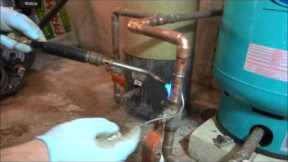 how to fix domestic water pipe leak