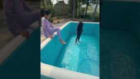 IPOOLGO inflatable swimming pool 4*2*0.8m size quickly set up