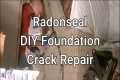 Another Crack fixed by Radonseal -