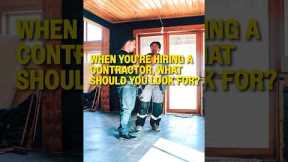 When You’re Hiring A Contractor, What Should You Look For? Tampa General Contractor Answers!