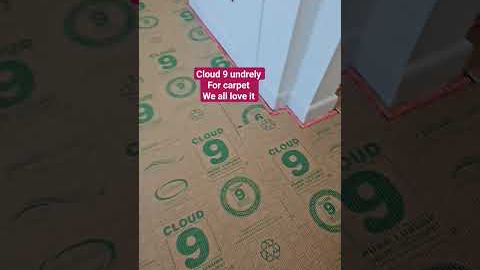 cloud 9 underlay for carpet / best underlay pad for all carpet