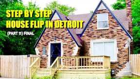 Amazing house flip in Detroit- Before and after renovation (part 11)