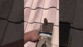 Broken roofing tile = roof leaks In Arizona