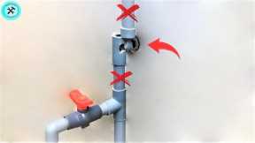 EASILY Repairing Broken PVC PipesLeast Amount Of Digging