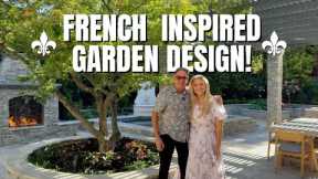 Come See This Charming French-Style Garden Tour! Landscaping Ideas & Design Tips for French Style!