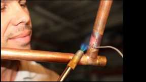 How to Solder Copper Pipe: The Plumbers Secret- Episode 1