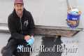 how to do a roof repair using Henry