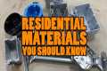 RESIDENTIAL ELECTRICAL MATERIALS
