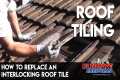 How to replace an interlocking roof