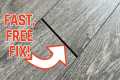 Two FREE and Cheap Ways to Fix Gaps