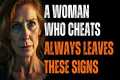 5 CLEAR SIGNS a WOMAN is CHEATING on