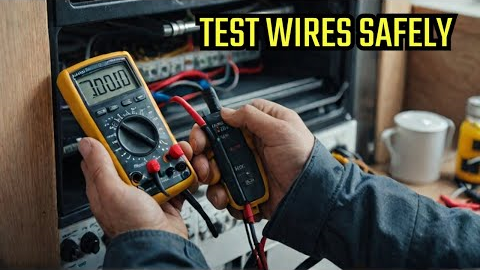 How to Safely Test Electrical Wires at Home || Quick Tip For Beginners