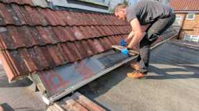 Fitting Eaves Protection Support Tray! Stop Roof Leaks and Felt Rot - DIY