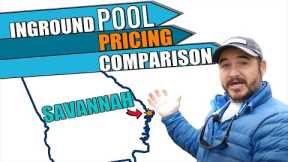 Inground Pool Cost Comparison; Savannah, GA