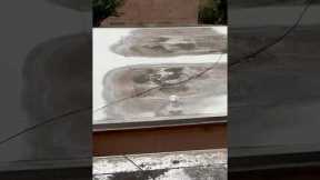 Finding Flat Roof Leaks 🔬#construction #roofing #leak