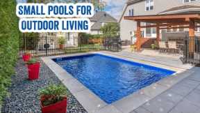 Small Fiberglass Pools for Outdoor Living😎💦