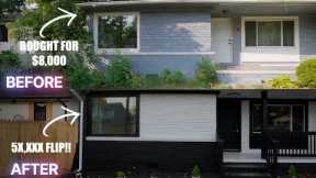 My First House Flip! Turning a 8k check to a 174K check through Real Estate Investing