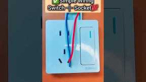 Simple💯Household🏠Electrical⚡Wiring Tips💡🥶#wiring #electricalindia#electrician #electrical #electric❤