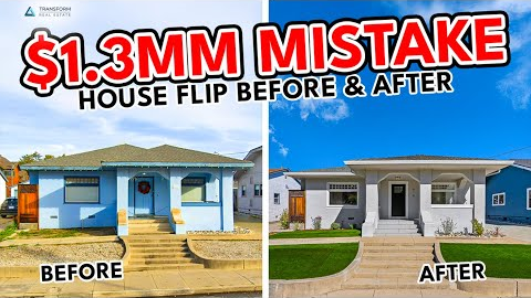 The $1.3M Mistake That Made Me $0 | Before & After House Flip