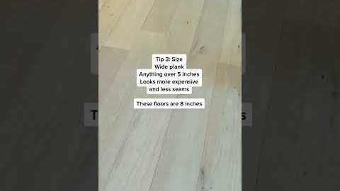 3 tips on choosing hardwood floors #flooring #homedecor #homerenovation #homediy