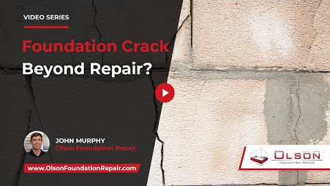 When Is A Foundation Crack Beyond Repair? | Olson Foundation Repair