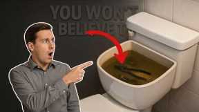 Plumber SHOCKED by What’s Hiding in This Toilet Tank | Real Life Repair