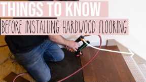 DIY Hardwood Floor Installation Tips - Things to Consider Before Using Tongue and Groove Flooring