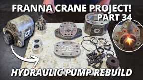 Hydraulic Pump Rebuild…but Nothing goes to Plan! | Franna Crane Project | Part 34