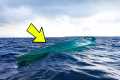 US Navy Spots Mysterious Blue Boat –