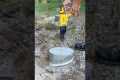 Let’s pour some footings. #diy