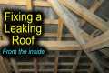 How to Fix a Roof Leak (from the