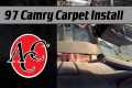 ACC Carpet Install in a 1997 Camry