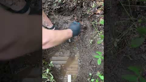 Yard leak repair! #plumber #plumbing #howto