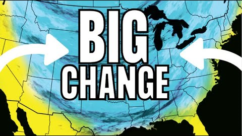 Huge Cold Blast Coming & Snow....