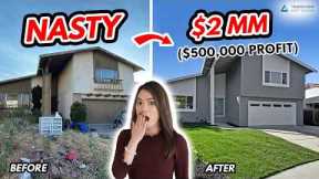 My Nastiest House Flip Ever (Split Level Before & After Throwback)