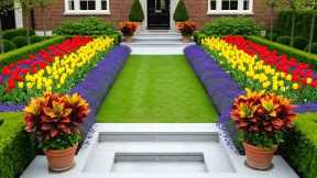 Front Yard Garden Makeover 🌿 | Beautiful Small Space Transformation & Tour