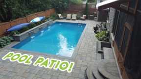 Pool Patio Transformation by Rivermist Landscape