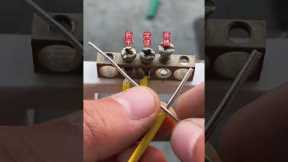 Electrical wiring #electrician #plumber #knowledgeseedplantingplan #skillscramblebook