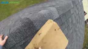 Steep pitch roof repair (CertainTeed) ￼ 11-21-25