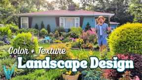COLOR and TEXTURE in Landscape and GARDEN Design 🌈🌲 - What I've learned!